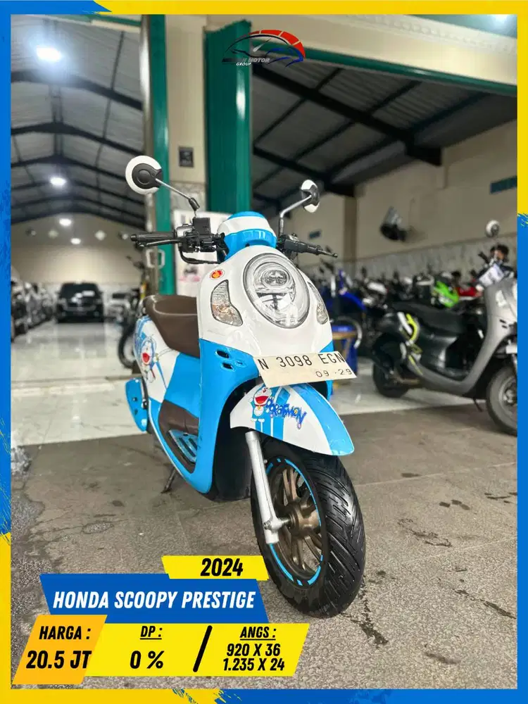 HONDA SCOOPY PRESTIGE 2024 MANTAP GASS MASZEHH HIKMAH MOTOR KEPUH