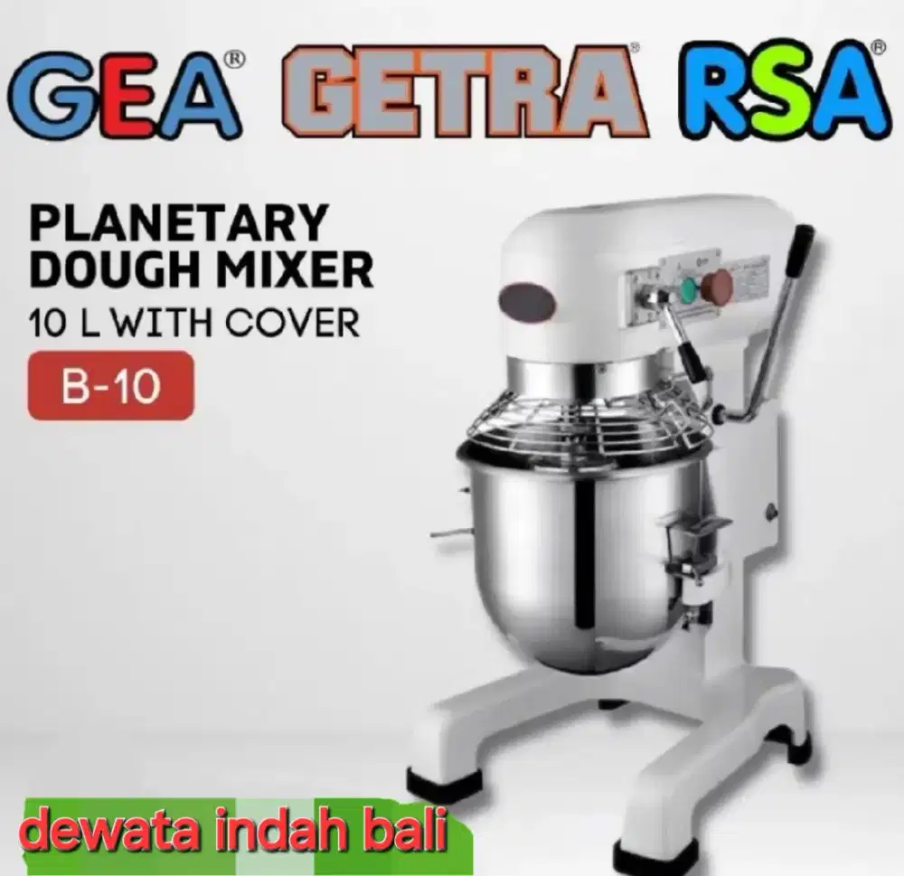 Mesin mixer planetery getra 10liter