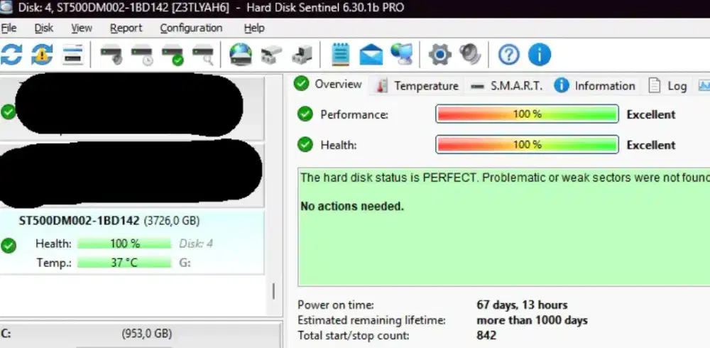 Jual HDD seagate 3.5 500gb Baru Belum terpakai.