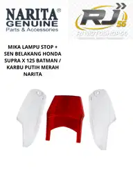 MIKA LAMPU STOP + SEN BELAKANG HONDA SUPRA X 125 BATM