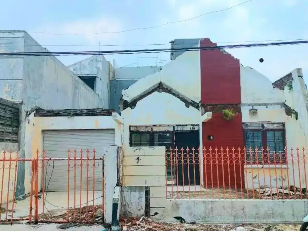 Rumah hitung tanah di panjang jiwo surabaya, dekar rungkut merr jemursari