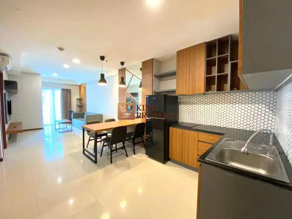 Unit Premium 2BR 77m² Condominium Bonus Furnished, View Laut & Pool Diatas Mall Green Bay Pluit Greenbay