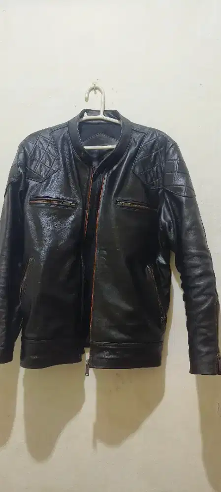 Jaket kulit domba import