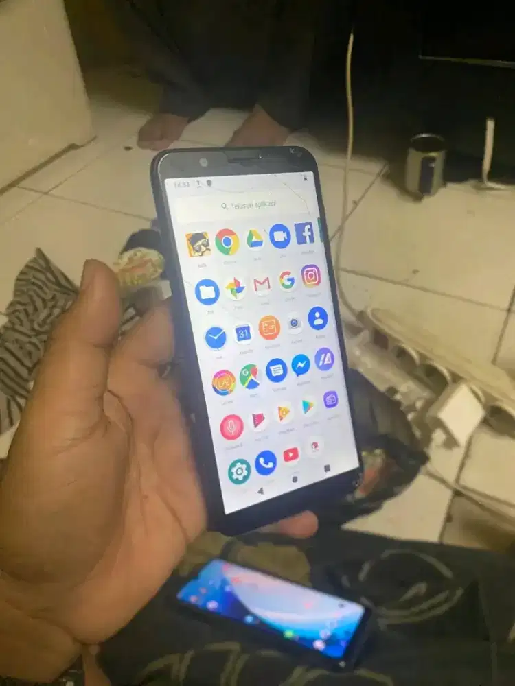 Asus max pro M1 3/32 spek game batre 5000 mah mines retak sesuai pict