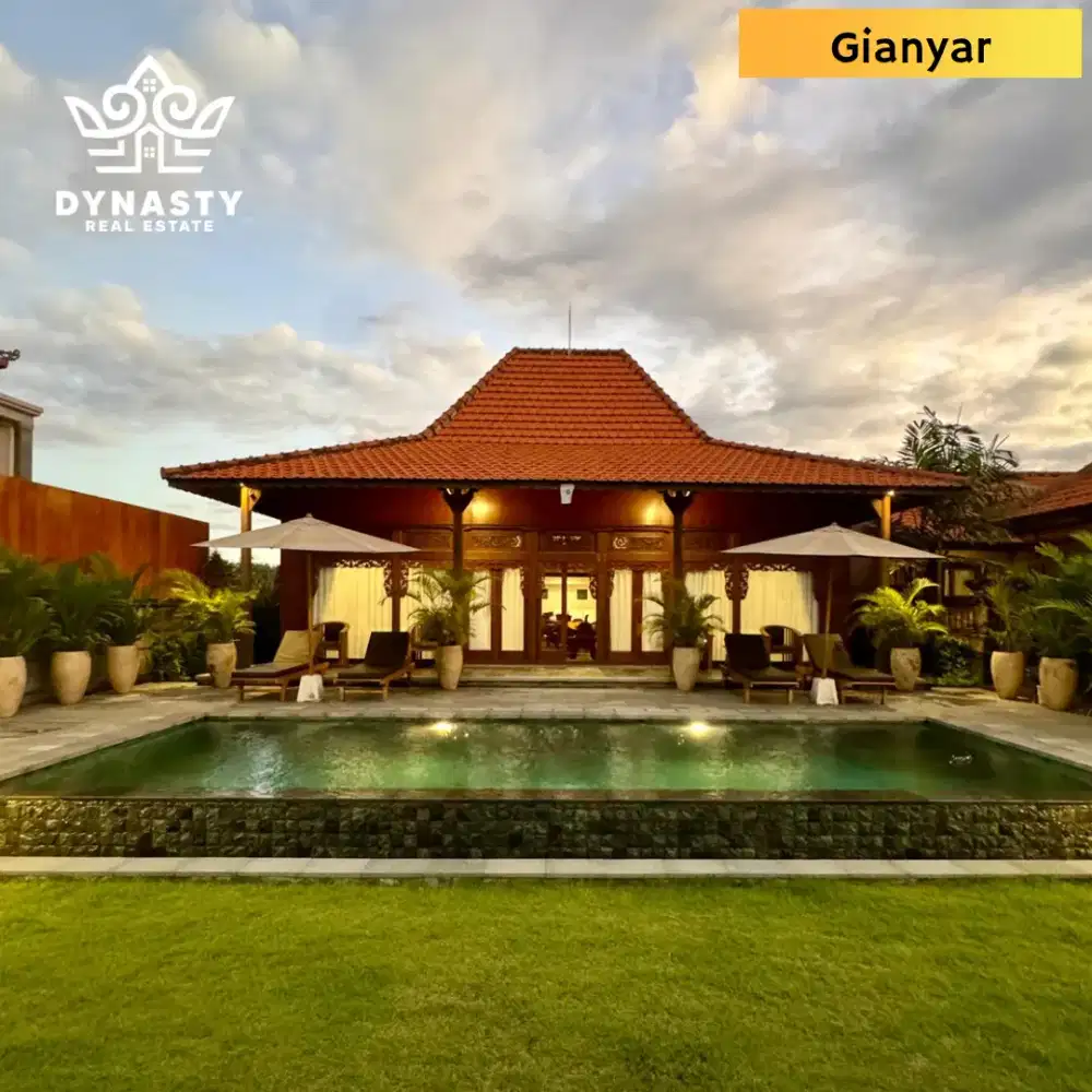 Sewa homestay full furnished + private pool di gianyar