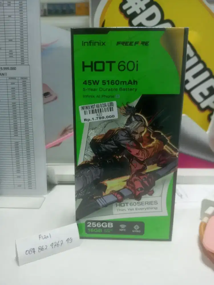 INFINIX HOT 60I 8/256 | ATLANTIS DAHSYAT