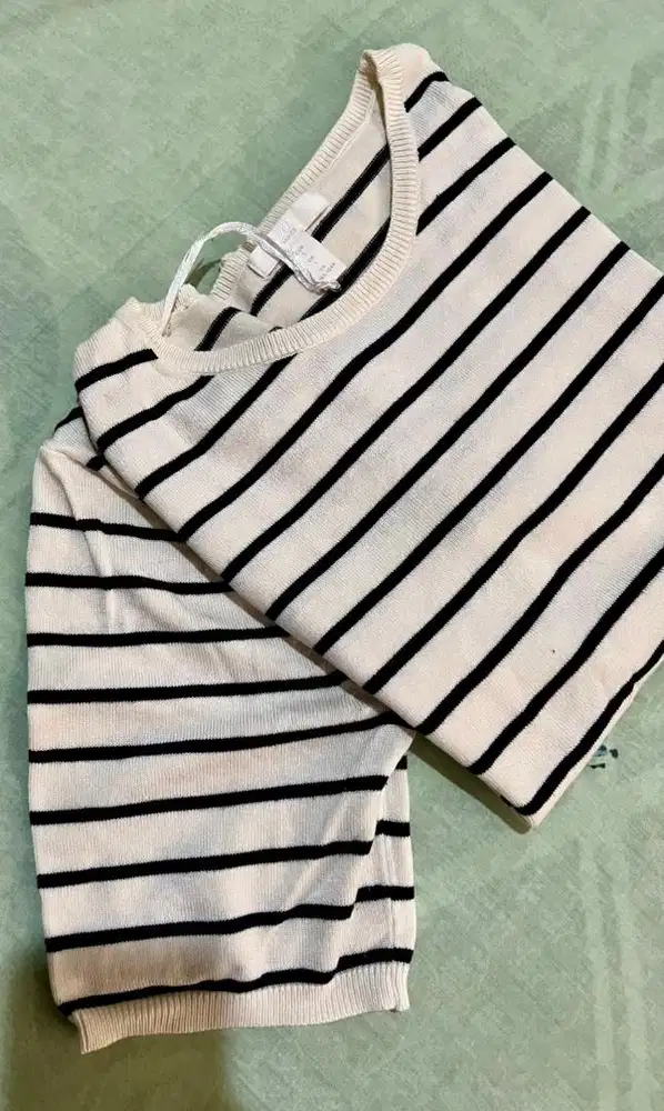 Baju HnM strip jual rapi