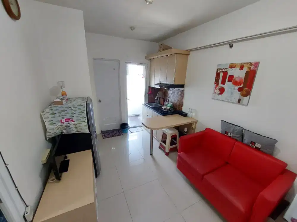 Paling MURAH disewakan apartemen green pramuka city tower biru lt 11