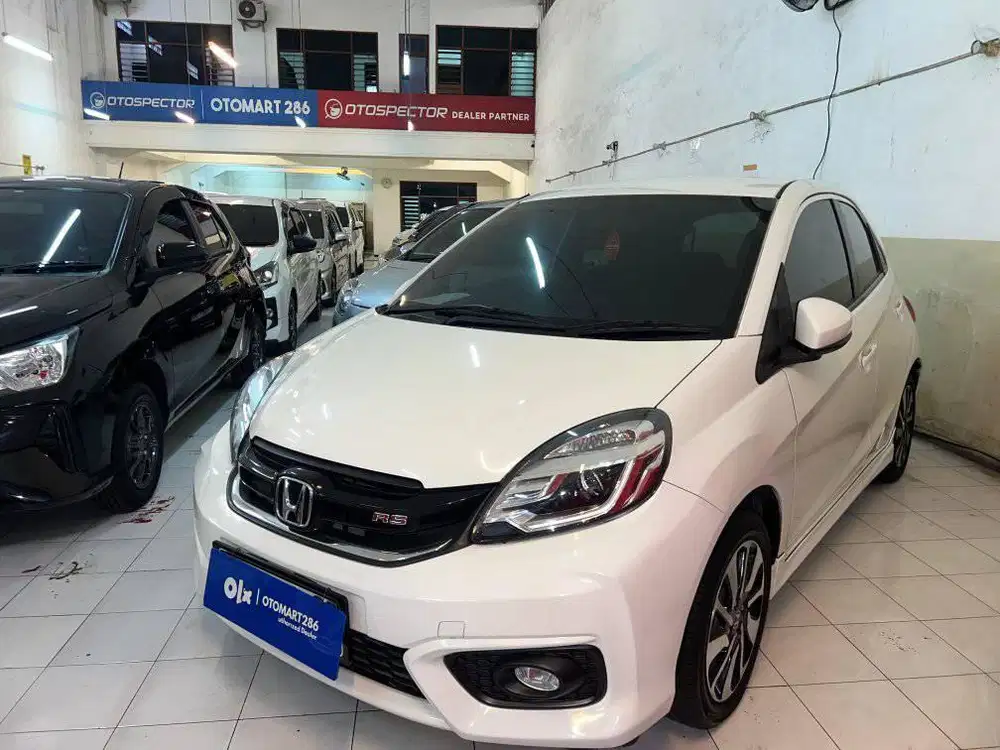 HONDA 2018 BRIO RS 1.2 AT PUTIH MULUS OTOMART 286 KENJERAN