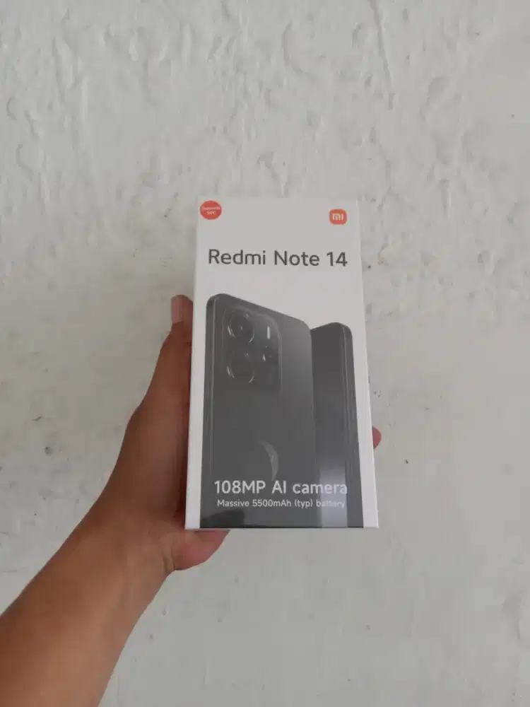 SILAHKAN WHATSAPP Xiaomi Redmi Note 14 8/256 Garansi resmi 15bln