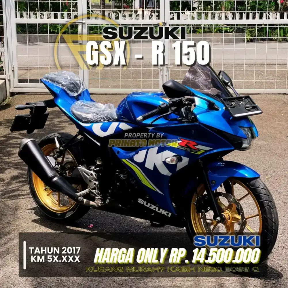 DP 5 Jutaan SUZUKI GSX-R 150 2017