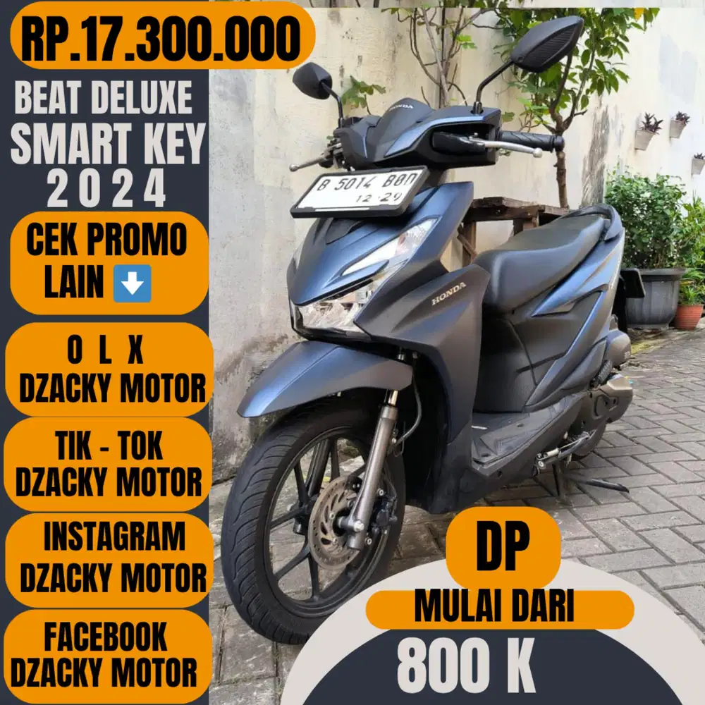 BEAT DELUXE SMARTKEY 2024 SECOND LIKE NEW