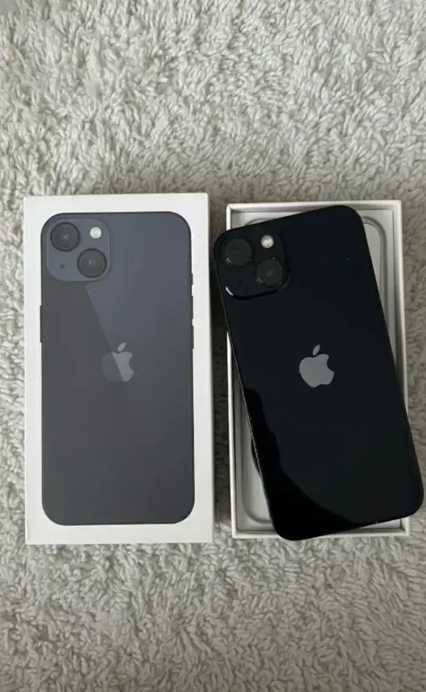 Iphone 13 256gb Inter All Op Warna Hitam