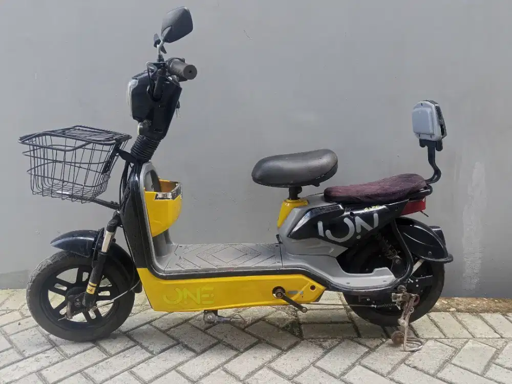 sepeda listrik ion bening siap pakai
