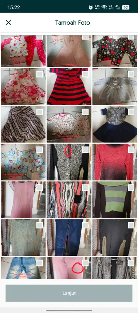 PRELOVED BAJU CELANA WANITA DAN ANAK PEREMPUAN