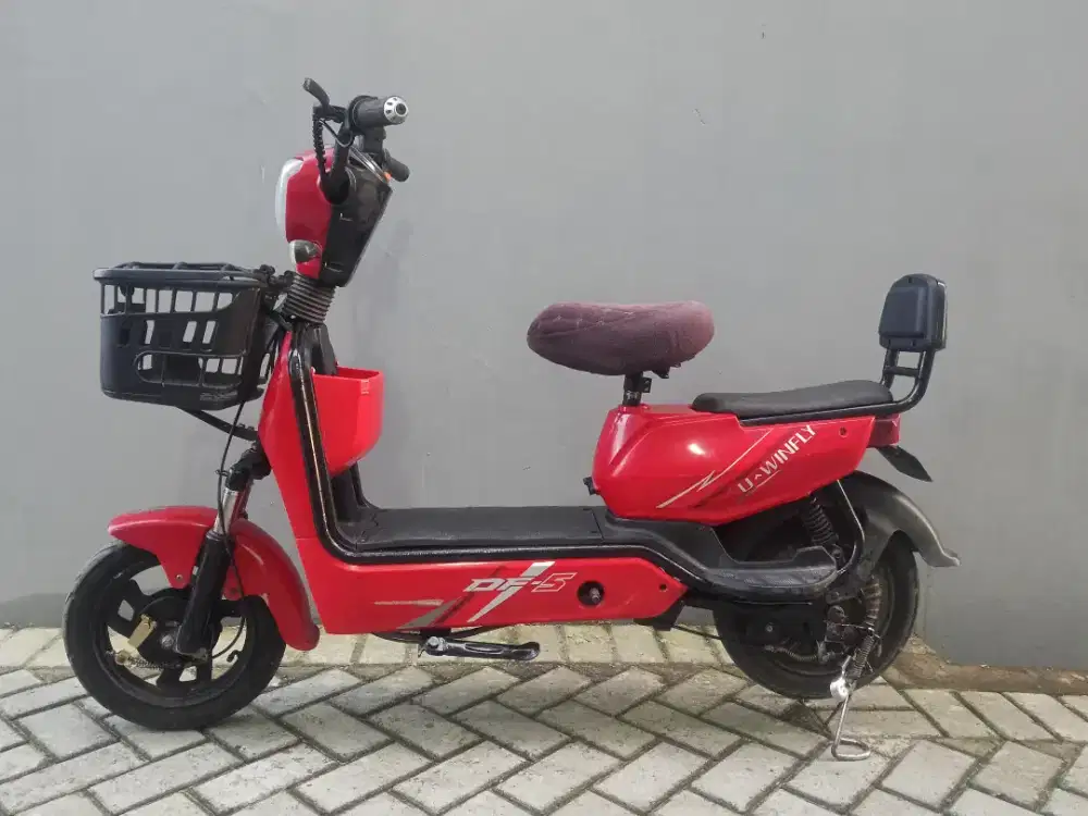 sepeda listrik winfly df 5 siap pakai