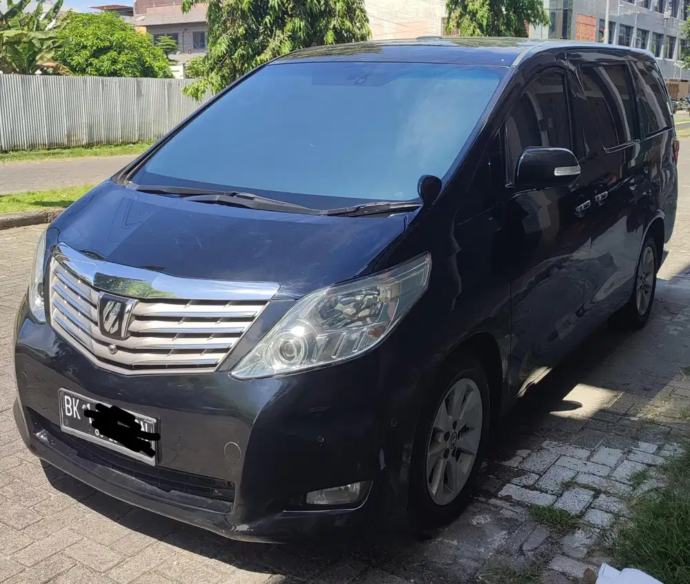 Toyota Alphard 2010 Bensin