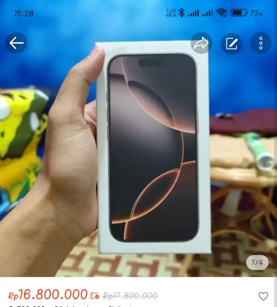 iPhone 16 Pro Disert Titanium 128