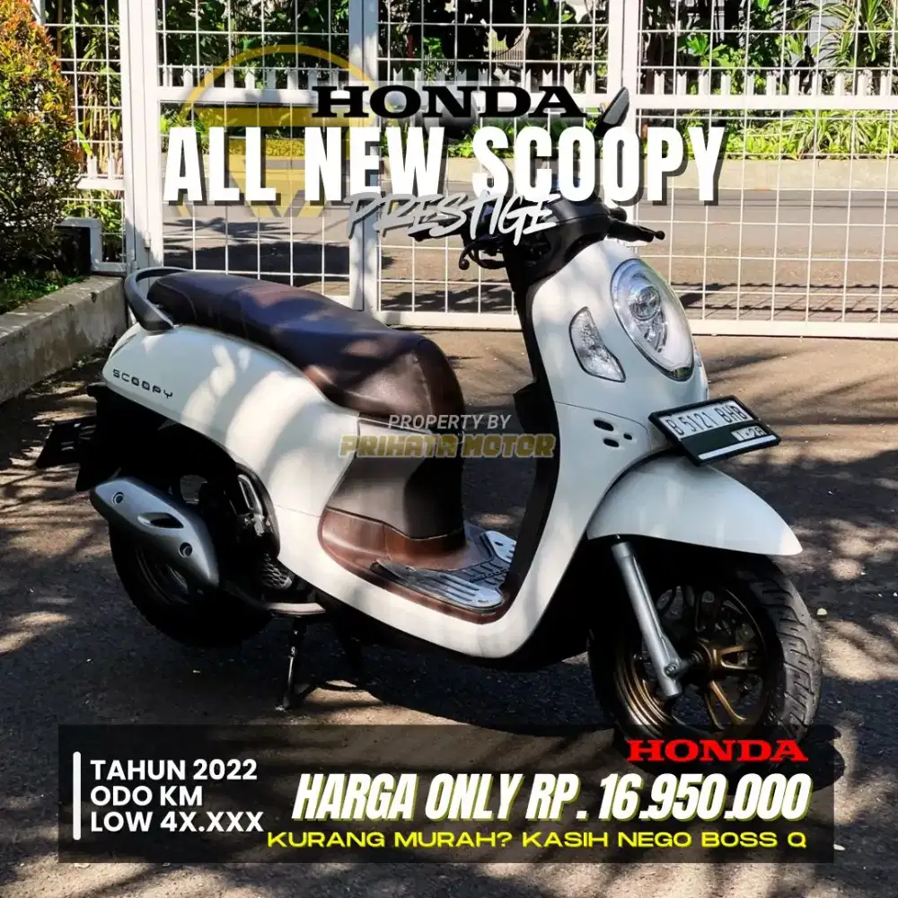 DP 900 Ribuan ALL NEW SCOOPY PRESTIGE 2022