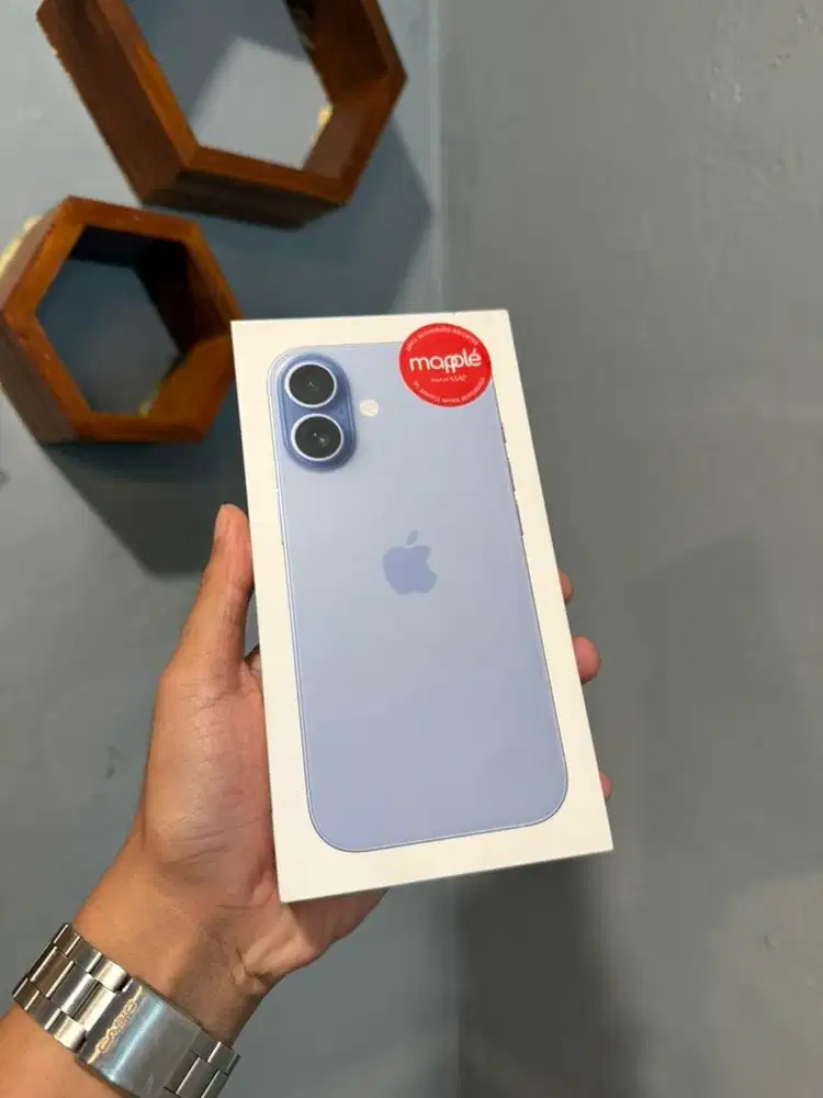 Iphone 17 256GB IBOX MIST BLUE NEW SEGEL. Nota pembelian lengkap
