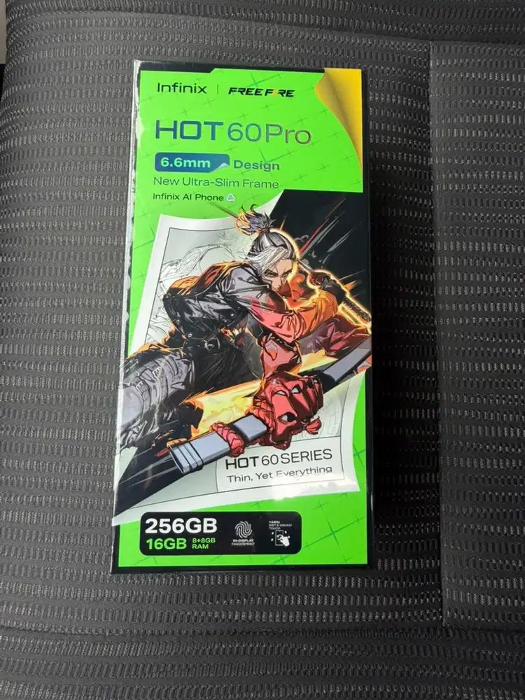 Infinix hot 60 Pro 8/256 Biru Masih Segel BNiB no repack