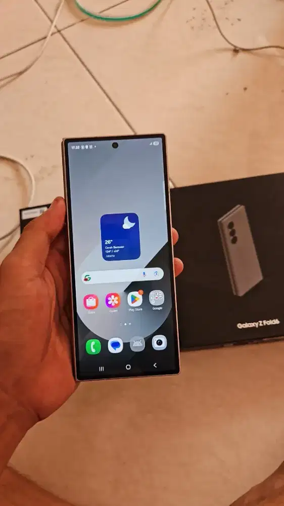 samsung z fold 6 ram 12/256 fullshet mulus nominus