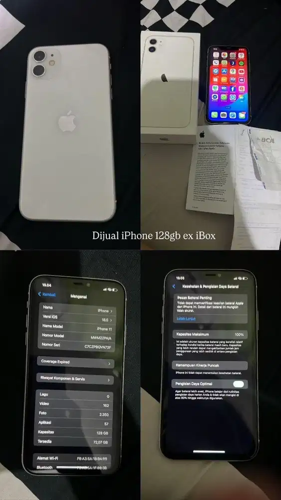 Iphone 11 128gb ibox