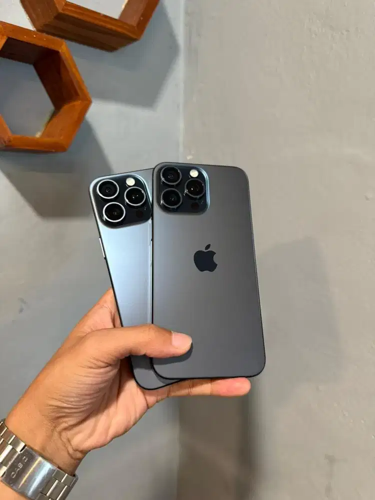 Iphone 15 Promax 256gb blue titanium like new