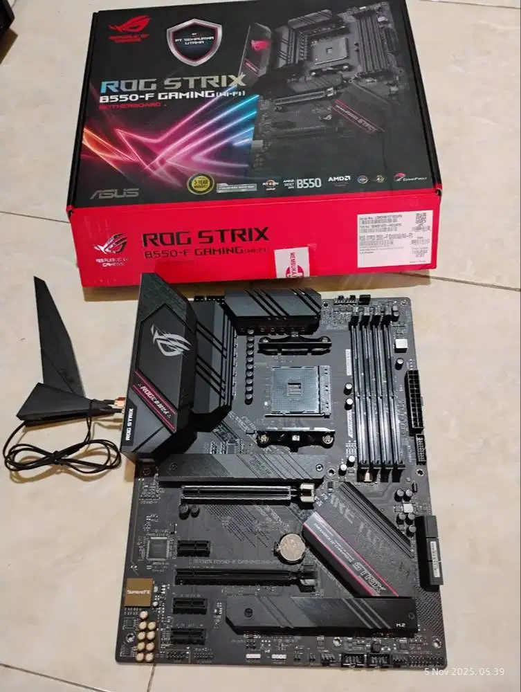 ASUS ROG STRIX B550-F GAMING WiFi Socket AMD AM4 Ryzen Gen3/4/5 DDR4