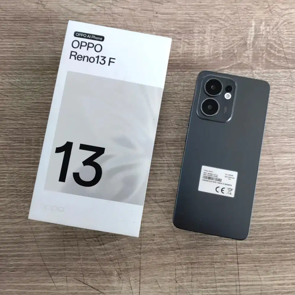 Oppo Reno13 F ram 16gb (8+8) memori 256gb garansi resmi termurah
