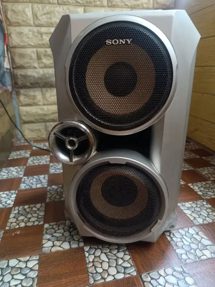 Speqker sony aktif karaoke tanpa mic
