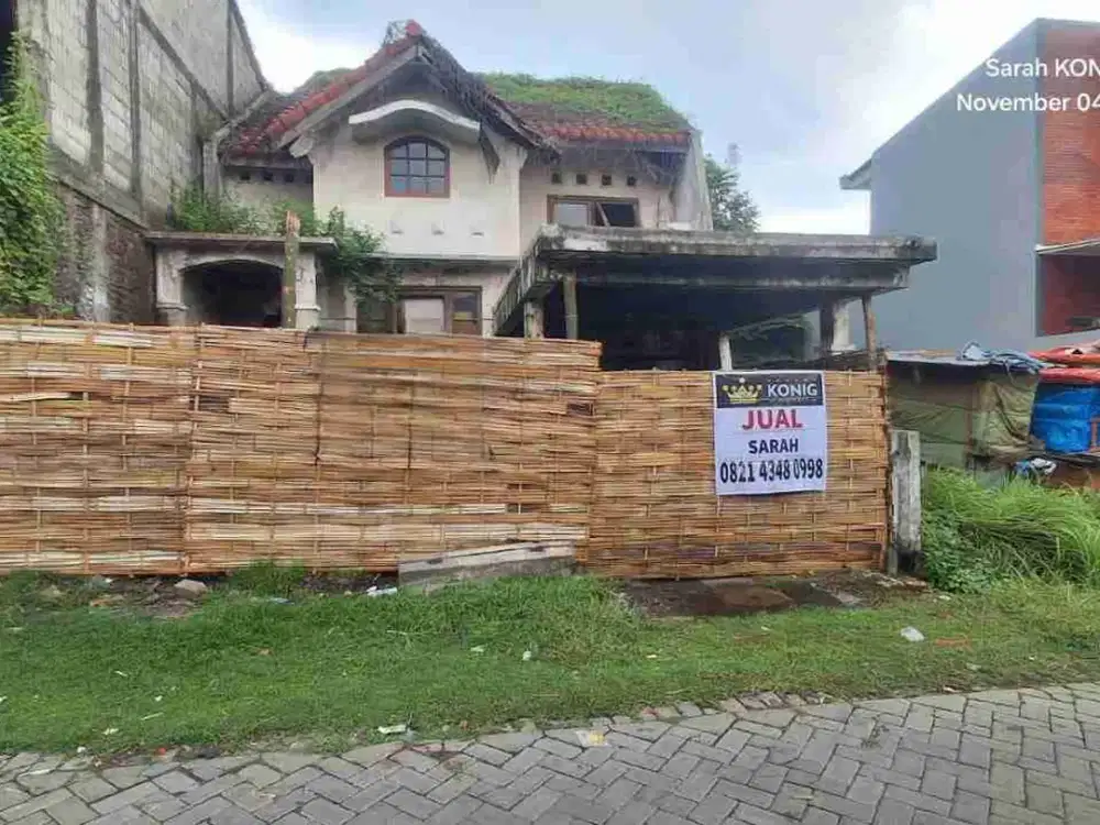 Sidoarjo. Jalan Mustang, lahan bonus bangunan