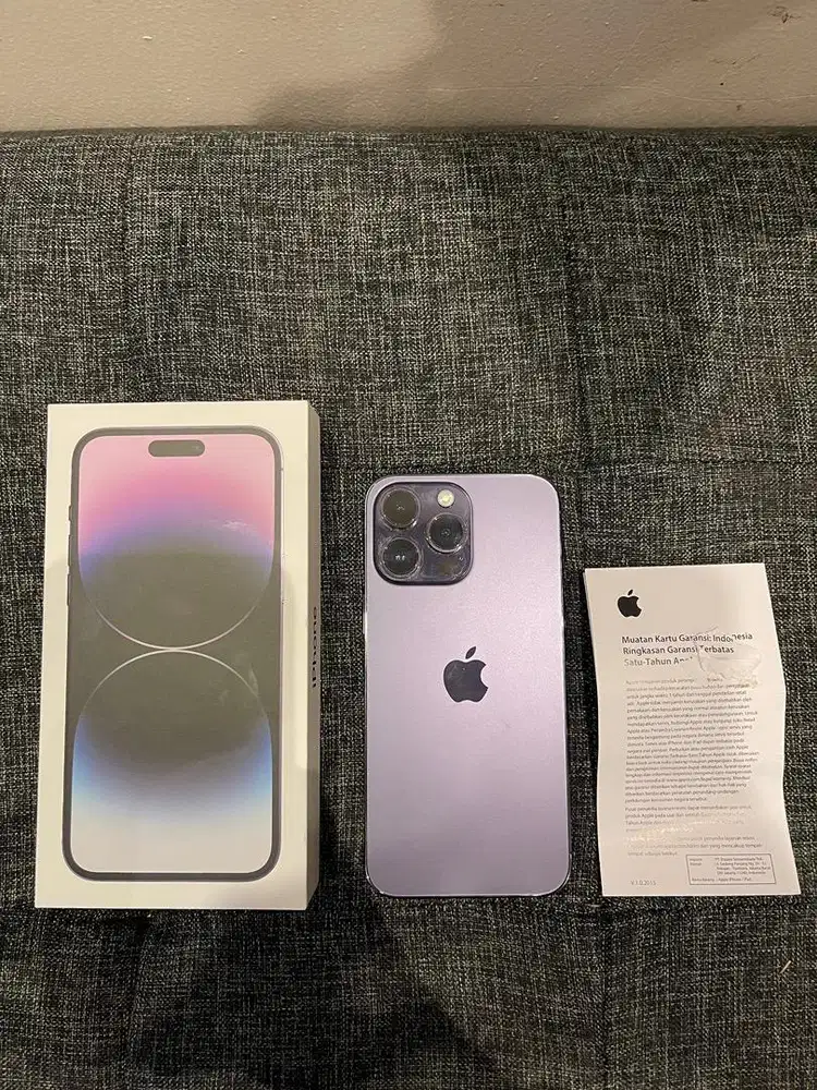 IPHONE 14 PRO MAX 128GB RESMI IBOX