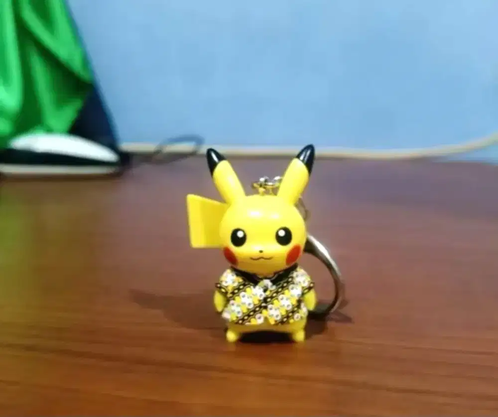 Gantungan Kunci Pokemon Pikachu Batik Limited Edition