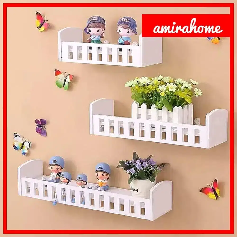 Ready stock Rak shaby minimalis 3 tingkat