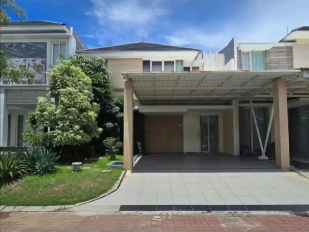 Rumah Pakuwon City PALM BEACH MINIMALIS SIAP HUNI FURNISHED