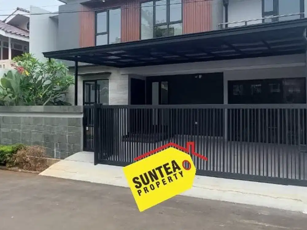 Rumah Brand New di Bintaro Sektor 9 Cluster Asri dan Row Jalan Lebar Mertilang Maleo Kucica Puri Bintaro Emerald