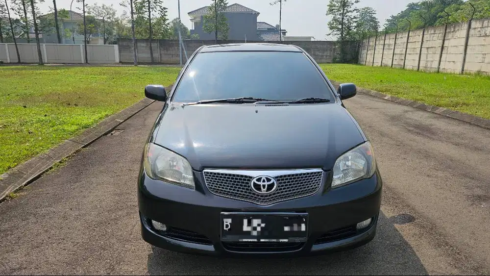 Toyota Vios 1.5 Manual 2005 Hitam Mesin Kering bebas LAKA BANJIR
