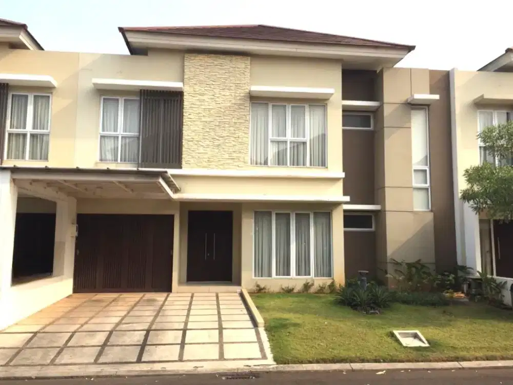 Rumah 2lt 12,5x19,5 244m Type 4KT Cluster Dbanyan JGC Jakarta Garden City Cakung