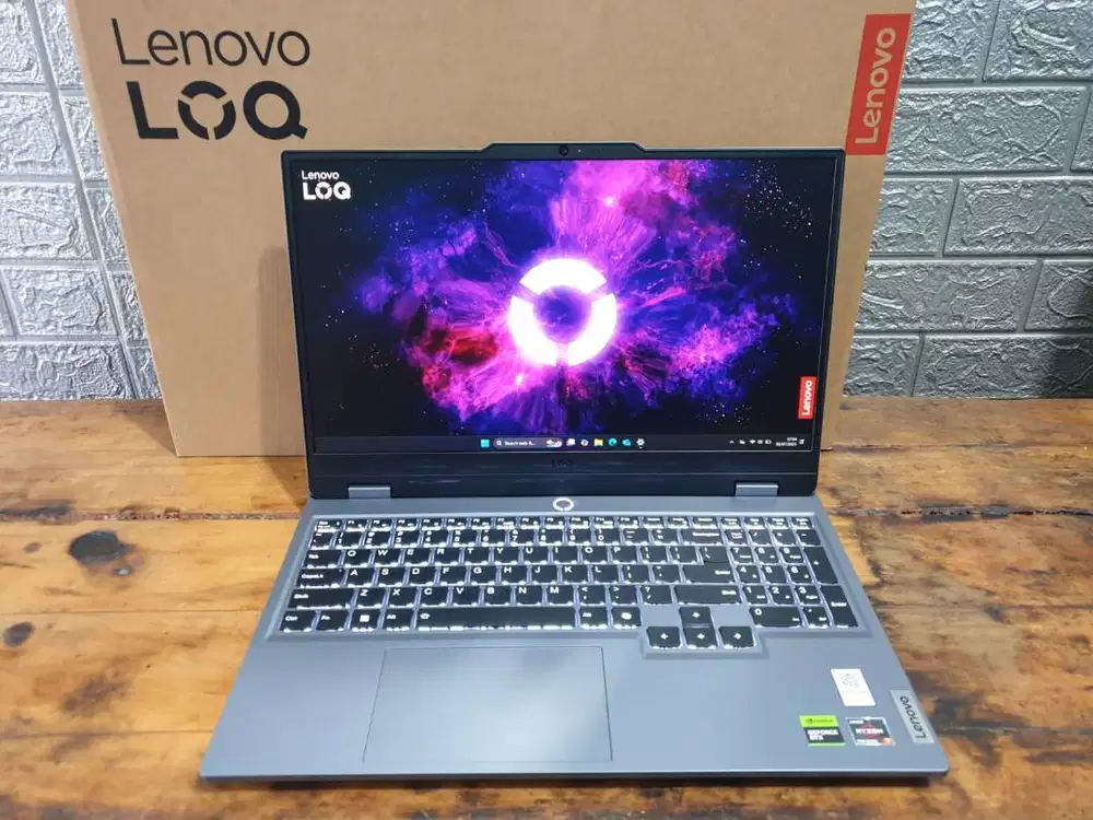 LOQ 15ARP9 Ryzen 7 7435HS 16/512GB RTX 4060 8GB FHD 144Hz Garansi 2026