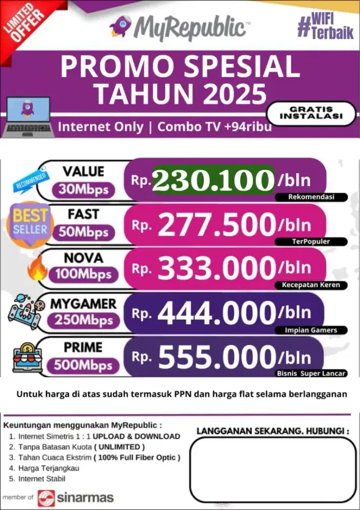 PROMO INTERNET MYREPUBLIC