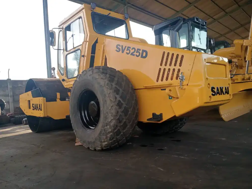 JUAL COMPACTOR VIBRO SAKAI SV525D 2019