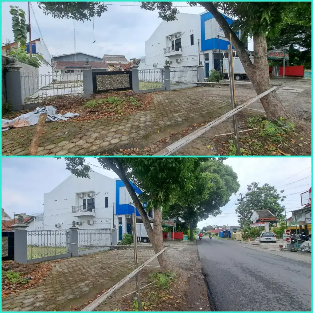 Jual tanah bagus tepi jln raya wirosaban kodya