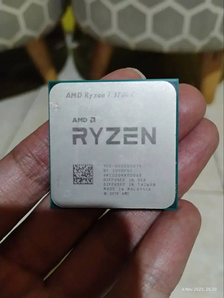 AMD Ryzen 7 3700X Tray 3.6GHz - 4.4GHz 8C 16T 65Watt PCIe 4.0 x16