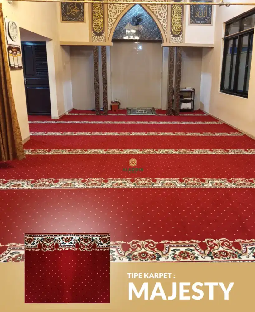 FLASH DEAL!! DISKON 1,5JT SETIAP PESAN KARPET MASJID DI ALADDIN KARPET
