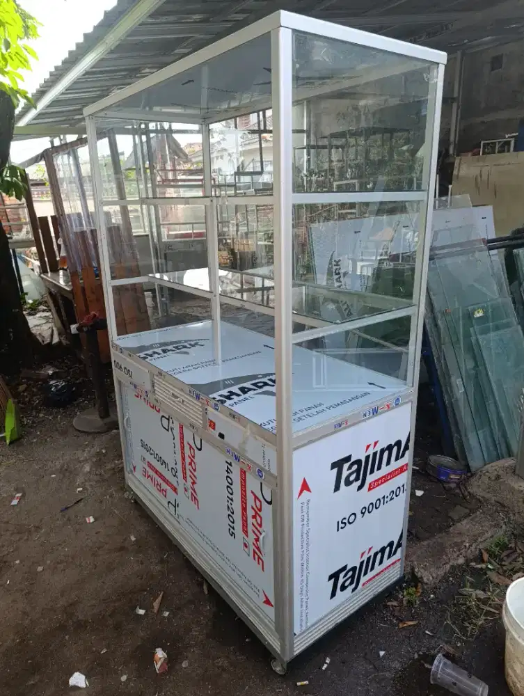Jual Etalase grobak second, Lok Pamulang Barat, Tangsel
