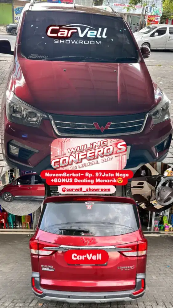 Wuling CONFERO S 1.5 Manual 2017 Istimewah Siap Pakai Bossku