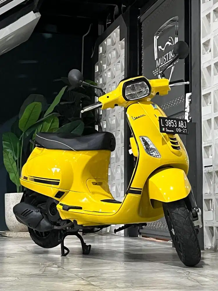 Ekonomis‼️Vespa S 125 2022. Odo 25rb. DANNY Mustika Motor Sulfat