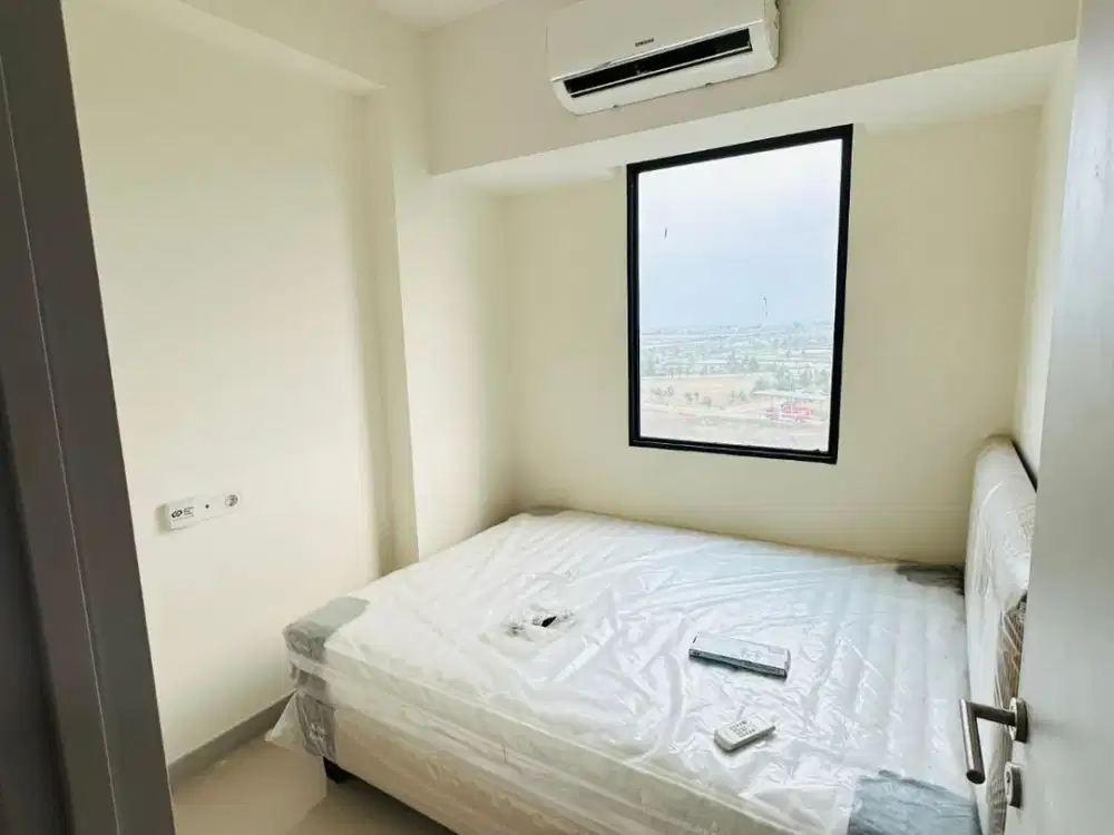 Disewa Murah Apartemen Osaka Riverview PIK 2 Furnished Standar Devloper 2Br Uk 26m2 View Bagus