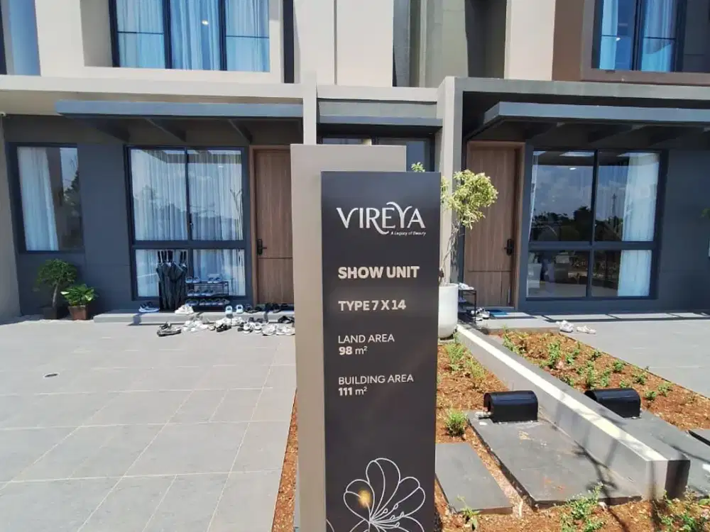 Cluster Lynelle @Vireya BSD City – Desain Elegan, Lingkungan Berkembang, Akses Premium!